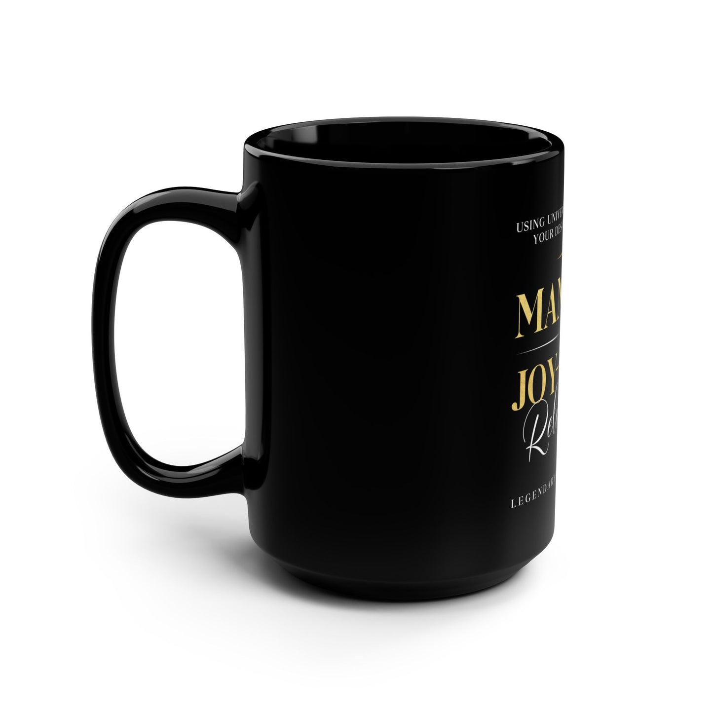 Black Mug, 15oz