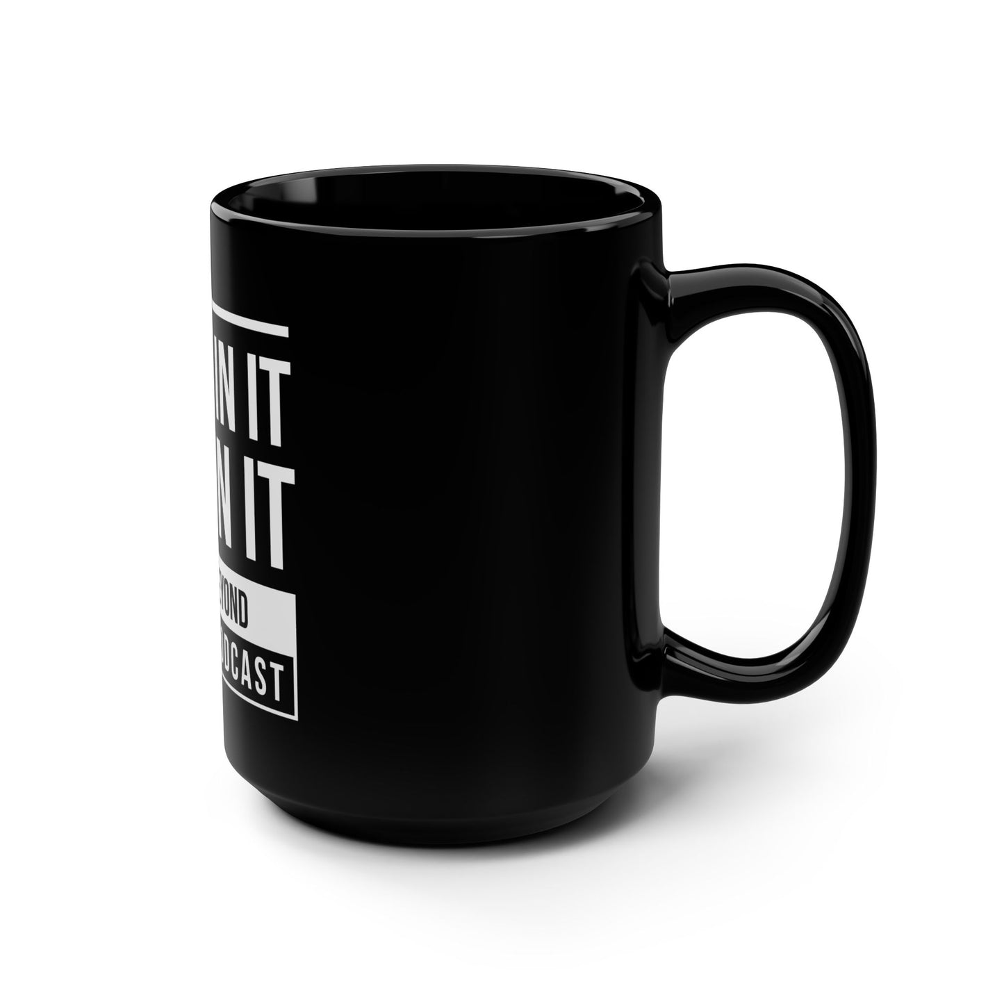 Black Mug, 15oz