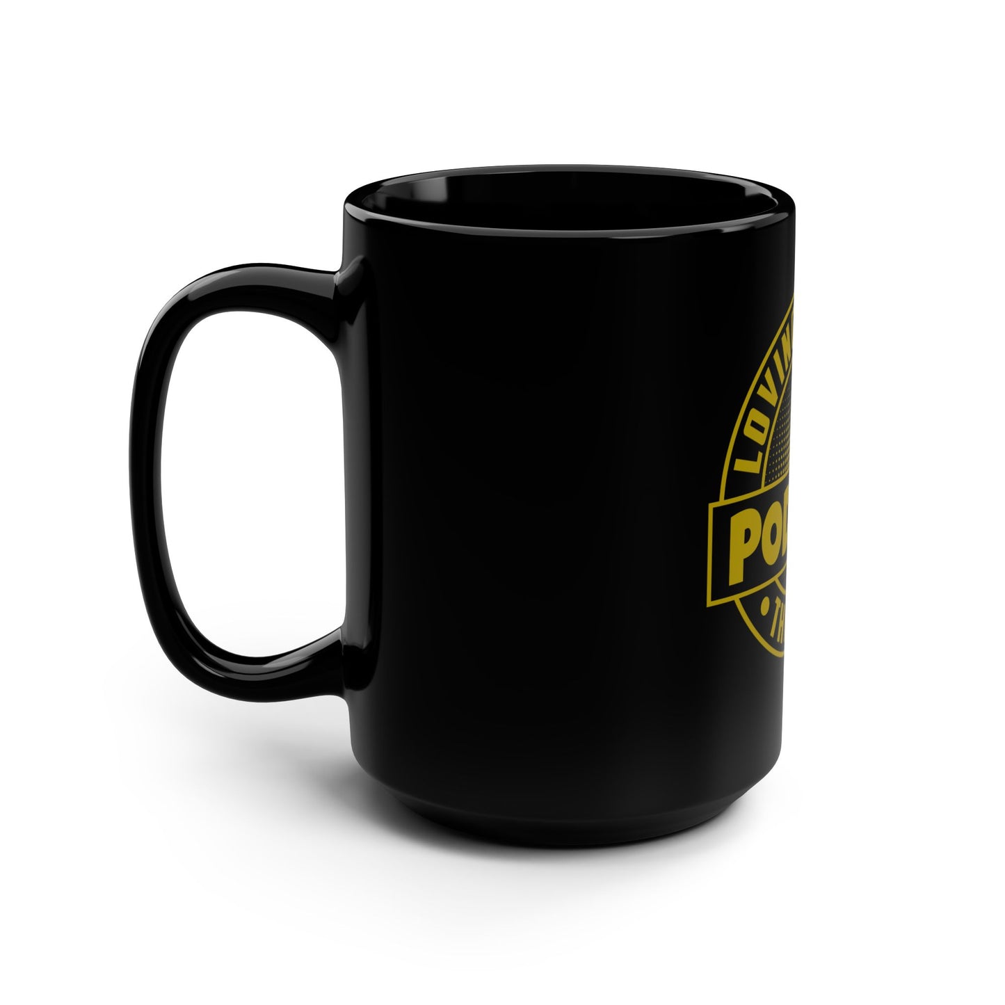 Black Mug, 15oz