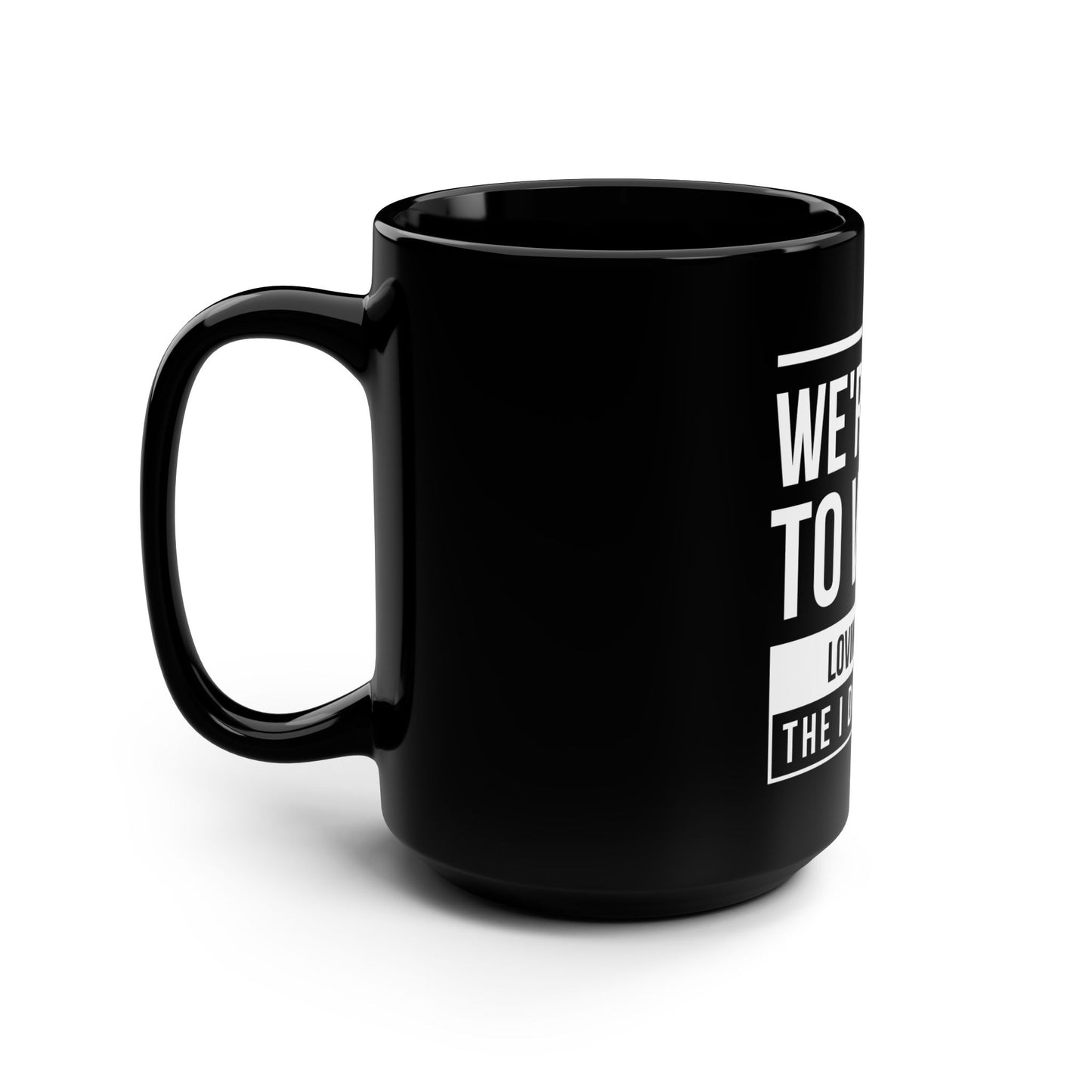 Black Mug, 15oz