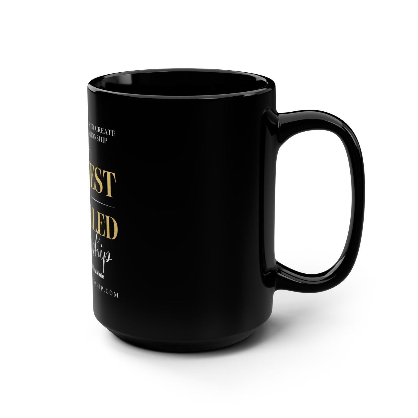 Black Mug, 15oz